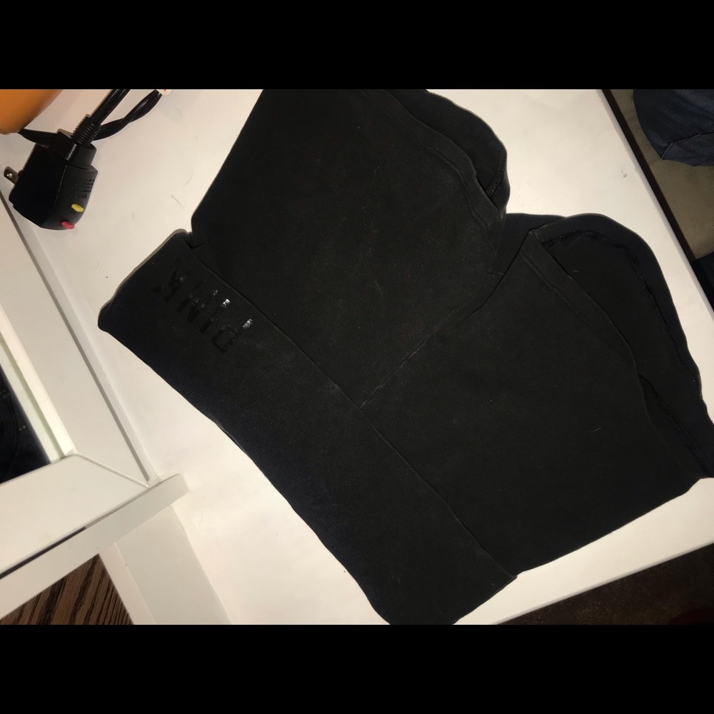 Victoria’s Secret PINK black yoga shorts